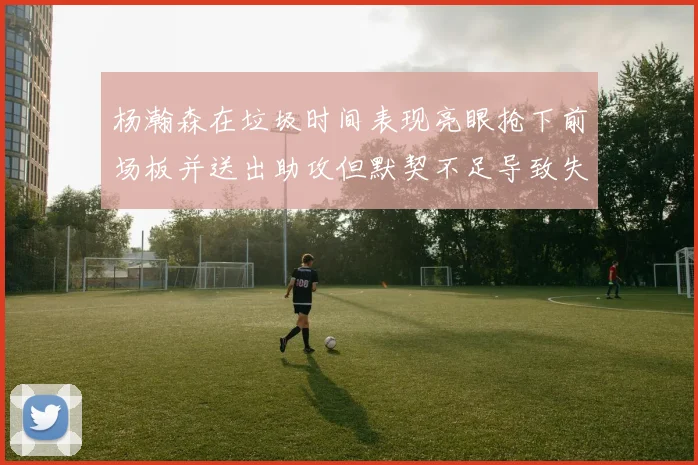 杨瀚森在垃圾时间表现亮眼抢下前场板并送出助攻但默契不足导致失误